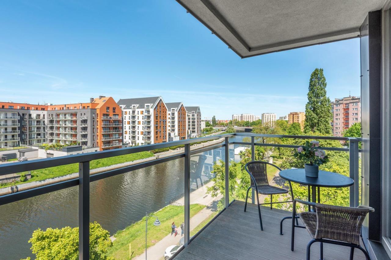 Grano Flats Gdansk - Riverfront Apartment Bagian luar foto