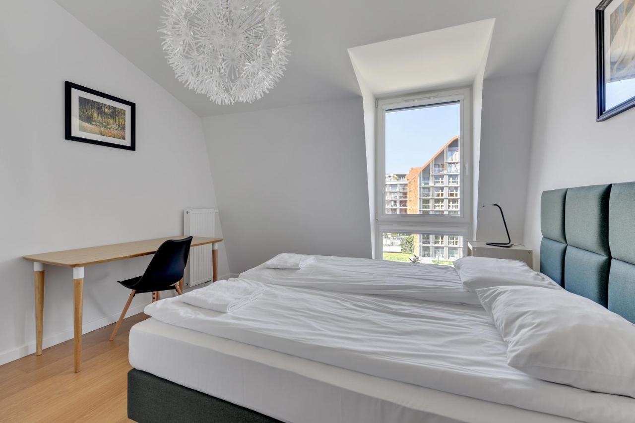 Grano Flats Gdansk - Riverfront Apartment Bagian luar foto